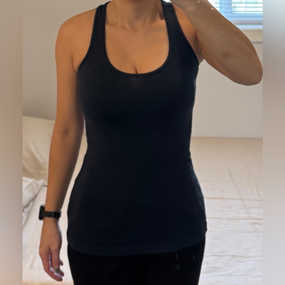 Lululemon Fitted Black Racerback Tank - Picture 7 of 10